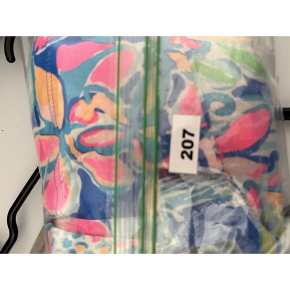 Lilly Pulitzer Marlowe Dress Small Pop Up Jungle Hoppin Lapis Blue Ltd Ed Print - Picture 6 of 6